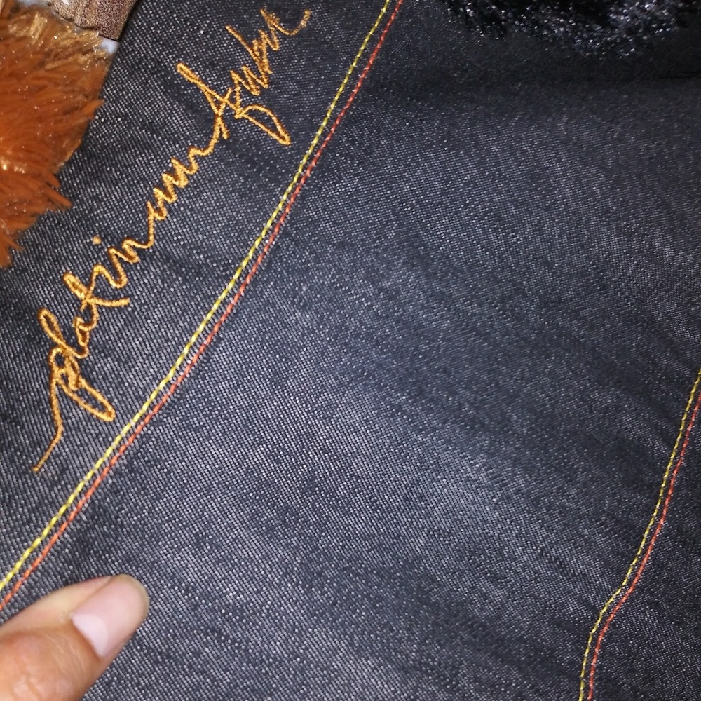 Platinum Fubu Dumb Donald Jean Jacket